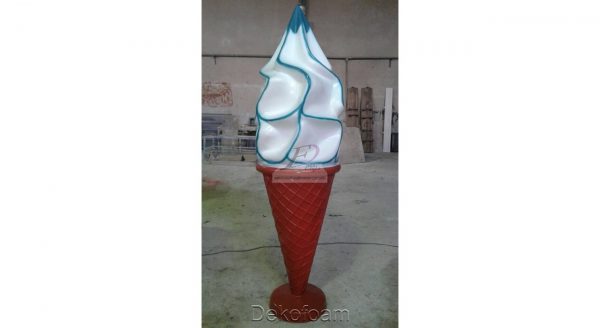 ماکت سه بعدی بستنی قیفی فایبرگلاس