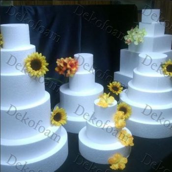 طراحی و ساخت انواع ماکت کیک در طرح و ابعاد سفارشی با استفاده از متریال فوم